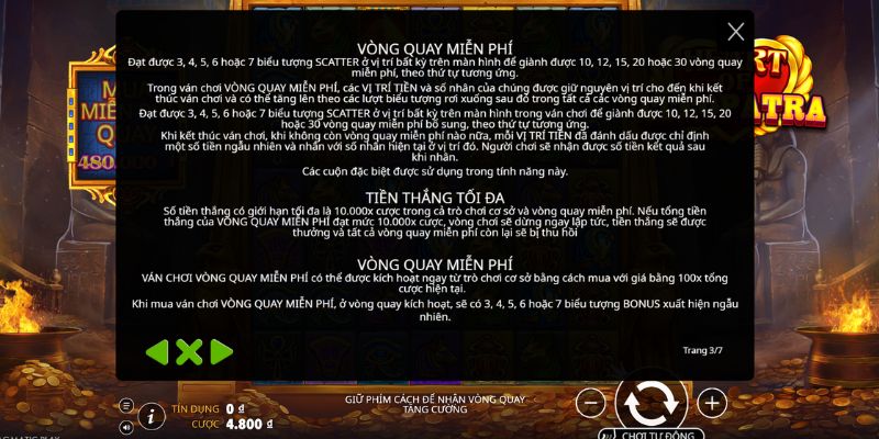 Kinh nghiệm chơi Bí Mật Cleopatra