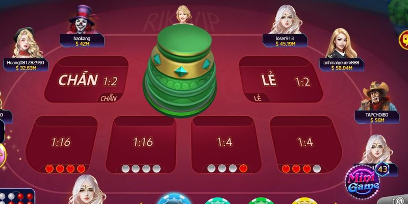 Xóc Đĩa HitClub livestream trực tuyến giao diện chân thực